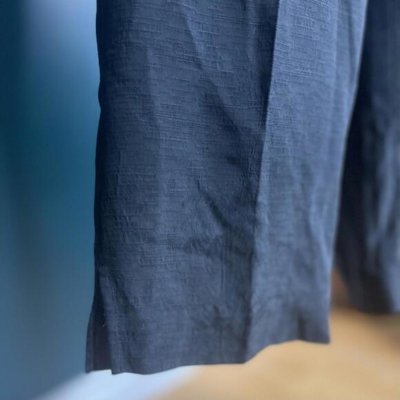 Vintage 1990s Tommy Bahama 100% Silk Cropped Pants Size 6 - Picture 4 of 7